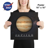 Poster de décoration avec la planète jupiter ∣ NASA SHOP FRANCE®