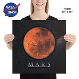 Poster mars en 18 x 18 pouces ∣ NASA SHOP FRANCE®