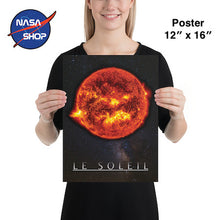 Poster mural du soleil en 24 x 36 pouces ∣ NASA SHOP FRANCE®