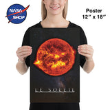 Affiche mural du soleil en 12 x 18 pouces ∣ NASA SHOP FRANCE®