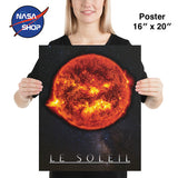 Poster mural du soleil en 16 x 20 pouces ∣ NASA SHOP FRANCE®