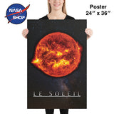 Poster mural du soleil en 24 x 36 pouces ∣ NASA SHOP FRANCE®