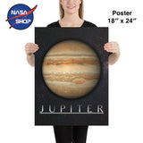 Poster de la planète jupiter en 18 x 24 pouces ∣ NASA SHOP FRANCE®