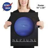 Poster de la planète neptune en 16 x 20 pouces  ∣ NASA SHOP FRANCE®