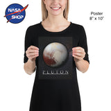 Poster de la planète pluton en 8 x 10 pouces ∣ NASA SHOP FRANCE®