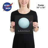 Poster de la planète uranus de la NASA  ∣ NASA SHOP FRANCE®