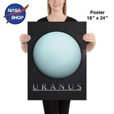 Poster de la planète uranus ∣ NASA SHOP FRANCE®