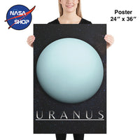 Poster planète uranus en 24 x 36 Pouces ∣ NASA SHOP FRANCE®