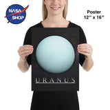 Poster Uranus en 12 x 16 pouces ∣ NASA SHOP FRANCE®