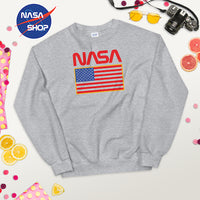 Pull NASA Femme Drapeau USA