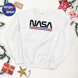 Pull NASA Femme Blanc - Emblème NASA