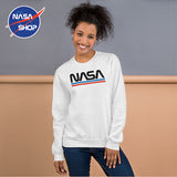 Pull NASA Femme ∣ Blanc
