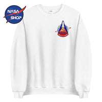Pull Columbia NASA Homme Blanc ∣ NASA SHOP FRANCE®