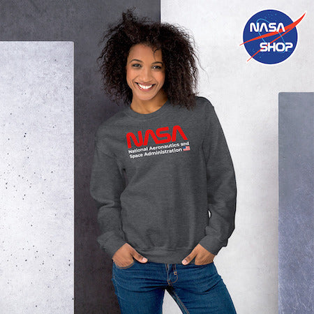 Pull Femme NASA GRIS ∣ NASA SHOP FRANCE®