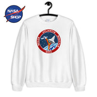 Pull NASA Atlantis Homme Blanc ∣ NASA SHOP FRANCE®
