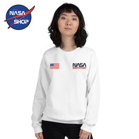 Pull NASA Femme Blanc - Solde ∣ NASA SHOP FRANCE®