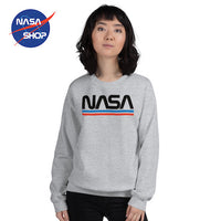 Pull NASA Femme Gris ∣ NASA SHOP FRANCE®