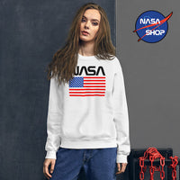 Pull NASA Femme Blanc 🚀