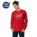 Pull NASA Homme Rouge - Solde ∣ NASA SHOP FRANCE®