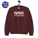 Pull NASA Marron ∣ NASA SHOP FRANCE®