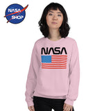 Pull NASA Rose Femme ∣ NASA SHOP FRANCE®