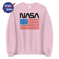 Pull Rose Logo Nasa Femme ∣ NASA SHOP FRANCE®