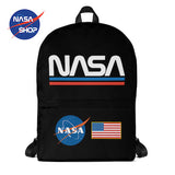 Sac à dos NASA Noir avec logo ∣ SHOP FRANCE®