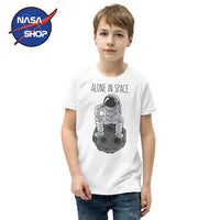 T Shirt NASA Garçon blanc ∣ NASA SHOP FRANCE®
