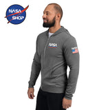 Sweat à capuche NASA Zippé pas cher ∣ NASA SHOP FRANCE®