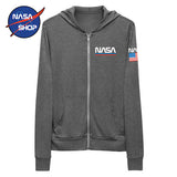 Sweat à capuche Zippé ∣ NASA SHOP FRANCE®