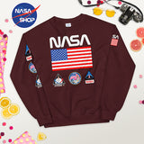 Sweat Enfant NASA Marron ∣ NASA SHOP FRANCE®