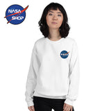 Sweat NASA Brodé - NASA SHOP