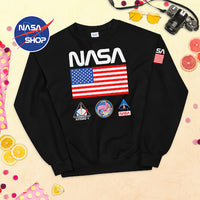 Sweat NASA Enfant Noir ∣ NASA SHOP FRANCE®