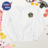 Sweat NASA Garçon Blanc Discovery ∣ NASA SHOP FRANCE®