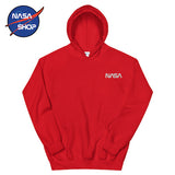 Sweat à capuche NASA Rouge ∣ SHOP FRANCE®