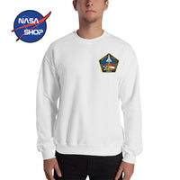 Sweat Blanc NASA Broder ∣ NASA Shop France®