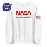 Sweat Blanc NASA Homme ∣ NASA SHOP FRANCE®