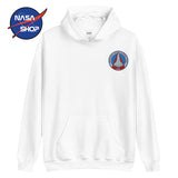 Sweat à capuche NASA Blanc ∣ NASA SHOP FRANCE®