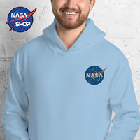 Sweat à capuche Bleu NASA ∣ NASA SHOP FRANCE®