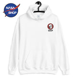 Sweat à capuche NASA Blanc CCCP ∣ SHOP FRANCE®