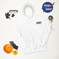 Sweat à capuche NASA Blanc Soldé ∣ SHOP FRANCE®