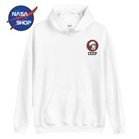 Sweat à capuche NASA CCCP - Blanc ∣ SHOP FRANCE®