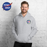 Sweat à capuche NASA Gris soldé ∣ NASA SHOP FRANCE®