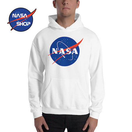 Sweat capuche NASA Homme Blanc ∣ NASA SHOP FRANCE®