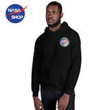 Sweat capuche NASA Noir ∣ NASA SHOP FRANCE®
