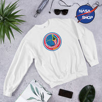 Sweat Discovery STS 35 Blanc ∣ NASA SHOP FRANCE®