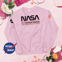 Sweat Fille NASA Rose ∣ NASA SHOP FRANCE®