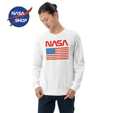 Sweat homme Bleu Blanc Rouge ∣ NASA SHOP FRANCE®