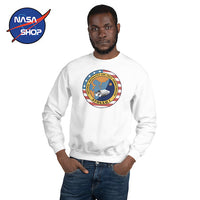 Sweat NASA Blanc Apollo ∣ NASA SHOP FRANCE®