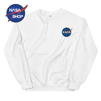 Sweat NASA Blanc Homme - Promotion ∣ NASA Shop France®